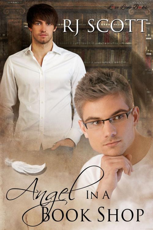 Cover of the book Angel in a Book Shop by RJ Scott, Love Lane Books Ltd