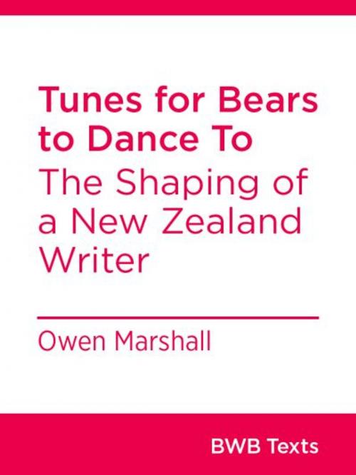 Cover of the book Tunes for Bears to Dance To by Owen Marshall, Bridget Williams Books