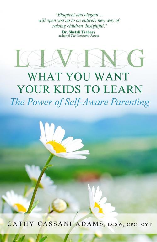Cover of the book Living What You Want Your Kids to Learn by Cathy Cassani Adams, Zen Parenting, Inc.