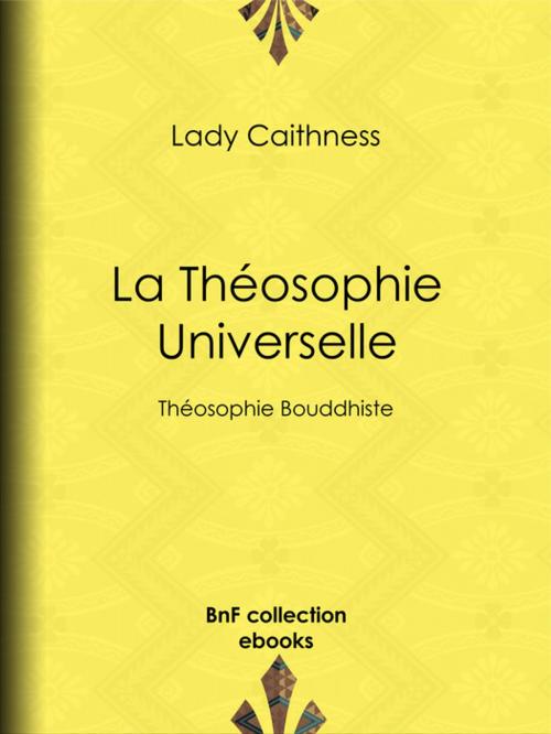 Cover of the book La Théosophie Universelle by Lady Caithness, BnF collection ebooks