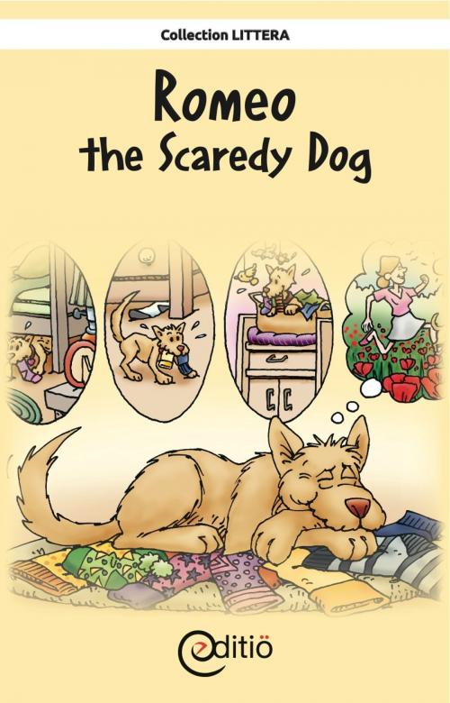 Cover of the book Romeo the Scaredy Dog by Andrée Thibeault, ÉDITIÖ