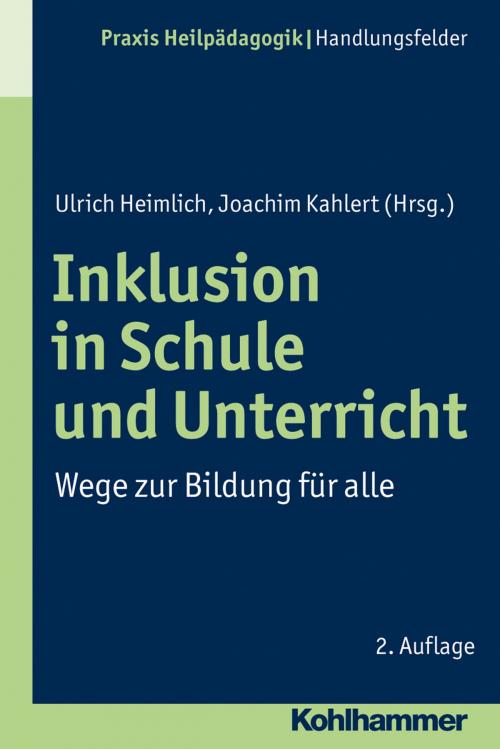Cover of the book Inklusion in Schule und Unterricht by Heinrich Greving, Kohlhammer Verlag