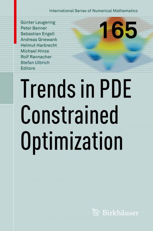 Cover of the book Trends in PDE Constrained Optimization by , Springer International Publishing