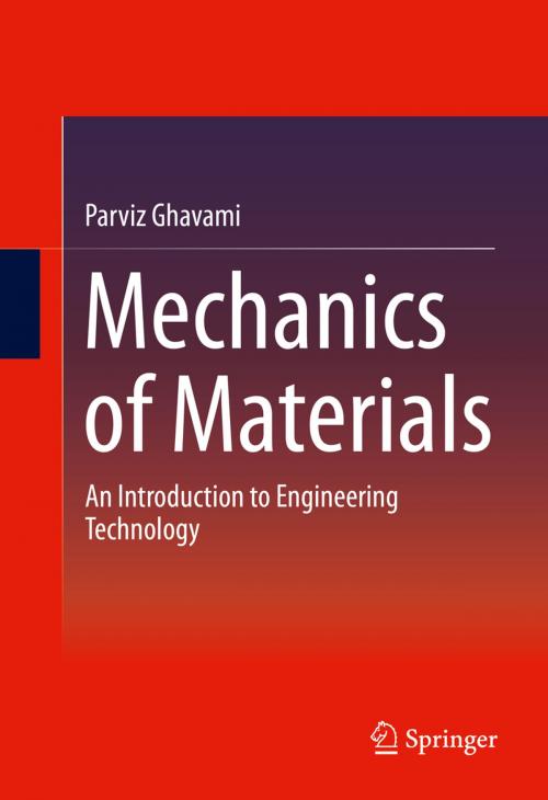 Cover of the book Mechanics of Materials by Parviz Ghavami, Springer International Publishing