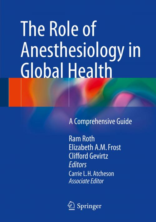 Cover of the book The Role of Anesthesiology in Global Health by , Springer International Publishing