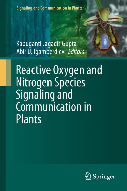 Cover of the book Reactive Oxygen and Nitrogen Species Signaling and Communication in Plants by , Springer International Publishing