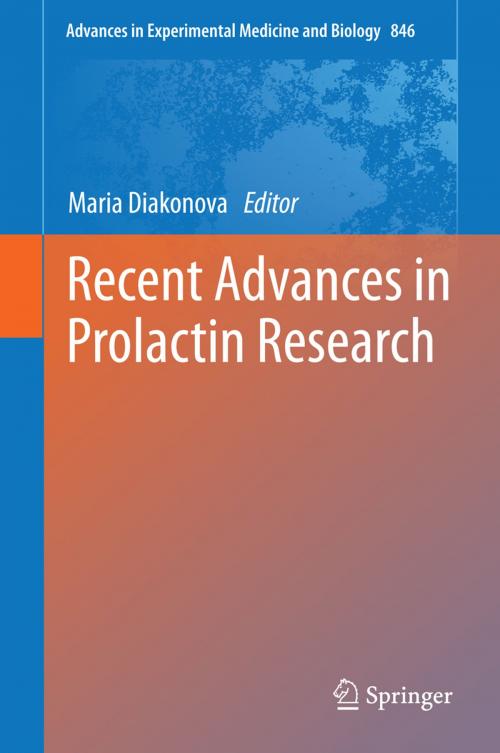 Cover of the book Recent Advances in Prolactin Research by , Springer International Publishing