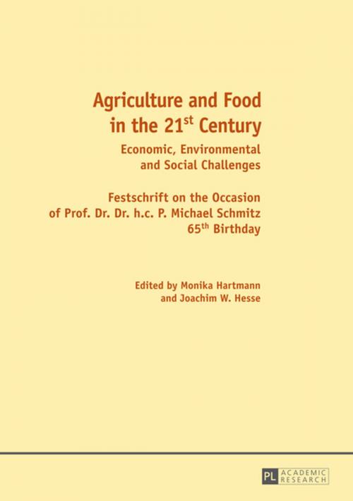 Cover of the book Agriculture and Food in the 21 st Century by , Peter Lang