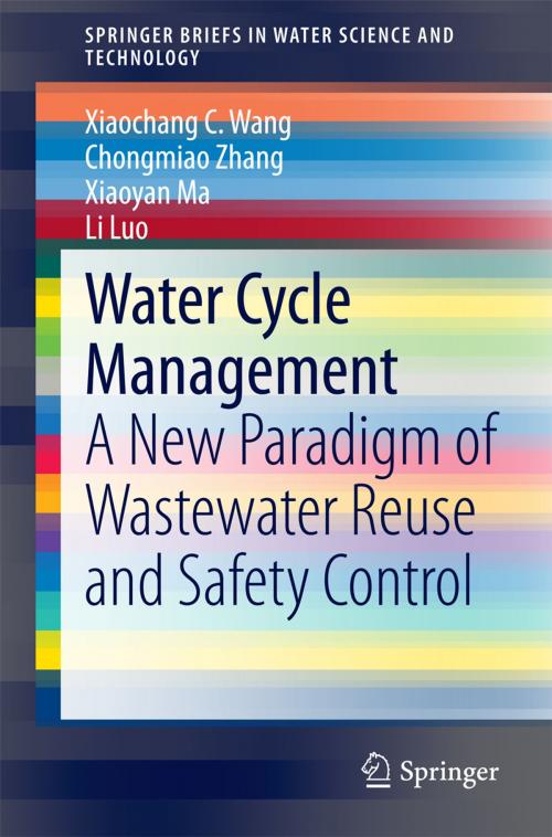 Cover of the book Water Cycle Management by Xiaochang C. Wang, Chongmiao Zhang, Xiaoyan Ma, Li Luo, Springer Berlin Heidelberg