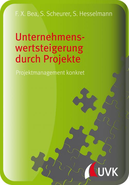 Cover of the book Unternehmenswertsteigerung durch Projekte by Steffen Scheurer, Sabine Hesselmann, Franz Xaver Bea, UVK Verlagsgesellschaft