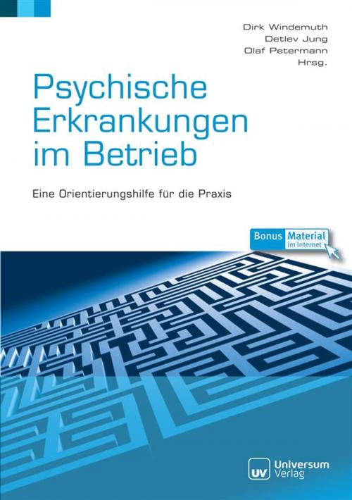 Cover of the book Psychische Erkrankungen im Betrieb by Detlev Jung, Olaf Petermann, Dirk Windemuth, Universum Verlag GmbH