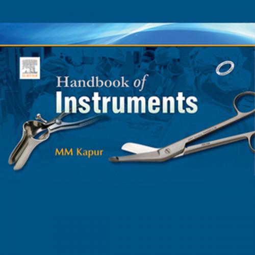 Cover of the book Handbook of Instruments - E-Book by Manmohan Kapur, Elsevier Health Sciences
