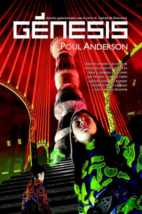 Cover of the book Génesis by Poul Anderson, La factoría de ideas