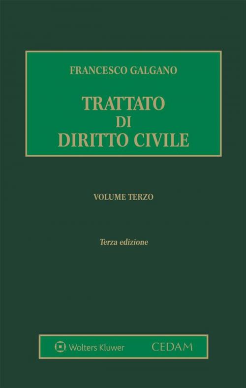 Cover of the book Trattato di diritto civile. Volume 3 by Francesco Galgano, Cedam