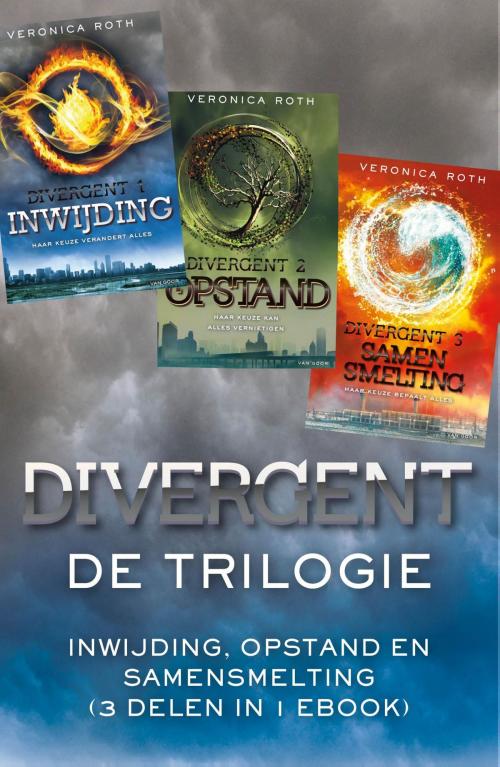 Cover of the book Divergent, de trilogie by Veronica Roth, Uitgeverij Unieboek | Het Spectrum