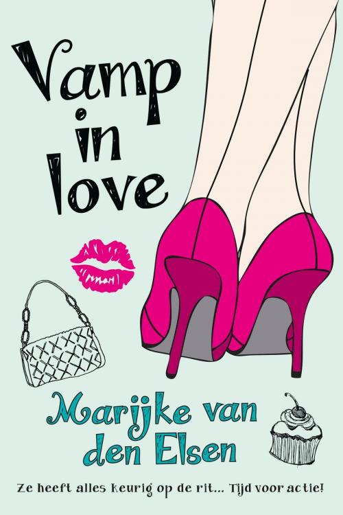 Cover of the book Vamp in love by Marijke van den Elsen, VBK Media
