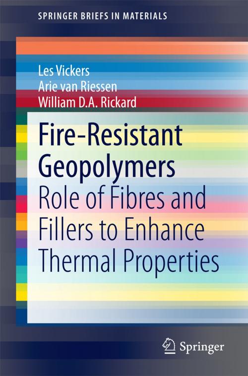 Cover of the book Fire-Resistant Geopolymers by Les Vickers, Arie van Riessen, William D. A. Rickard, Springer Singapore