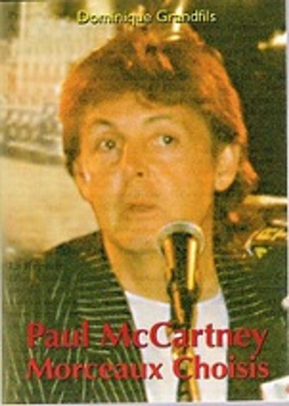 Big bigCover of Paul McCartney Morceaux Choisis
