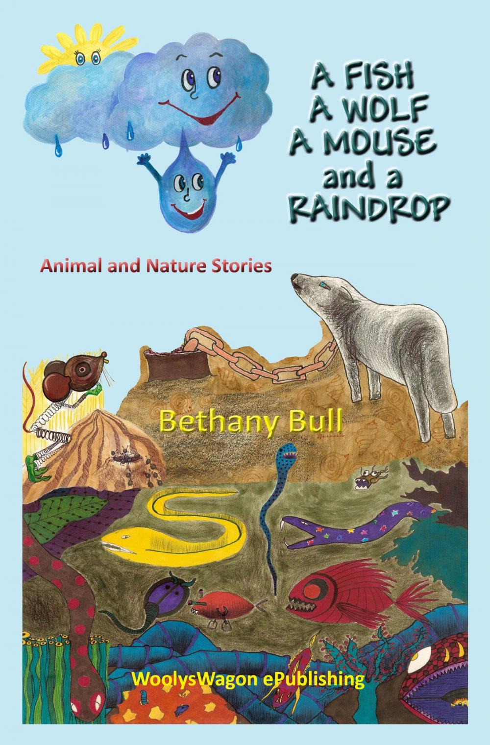 Big bigCover of A Fish A Wolf A Mouse and A Raindrop