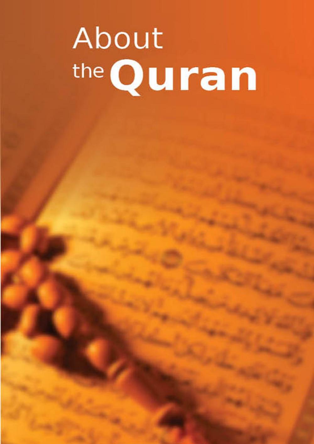 Big bigCover of About the Quran