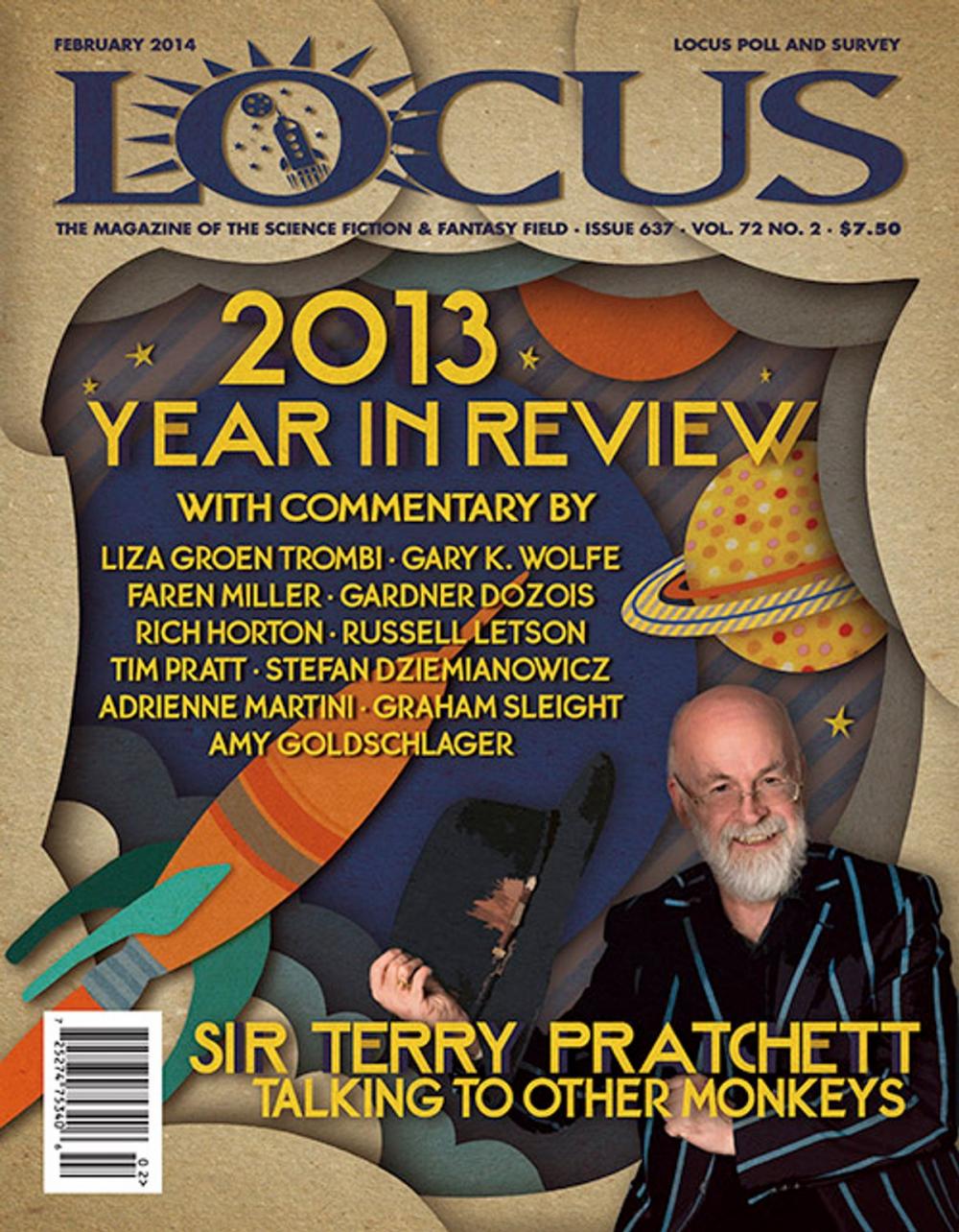 Big bigCover of Locus Magazine, Issue 637, February 2014