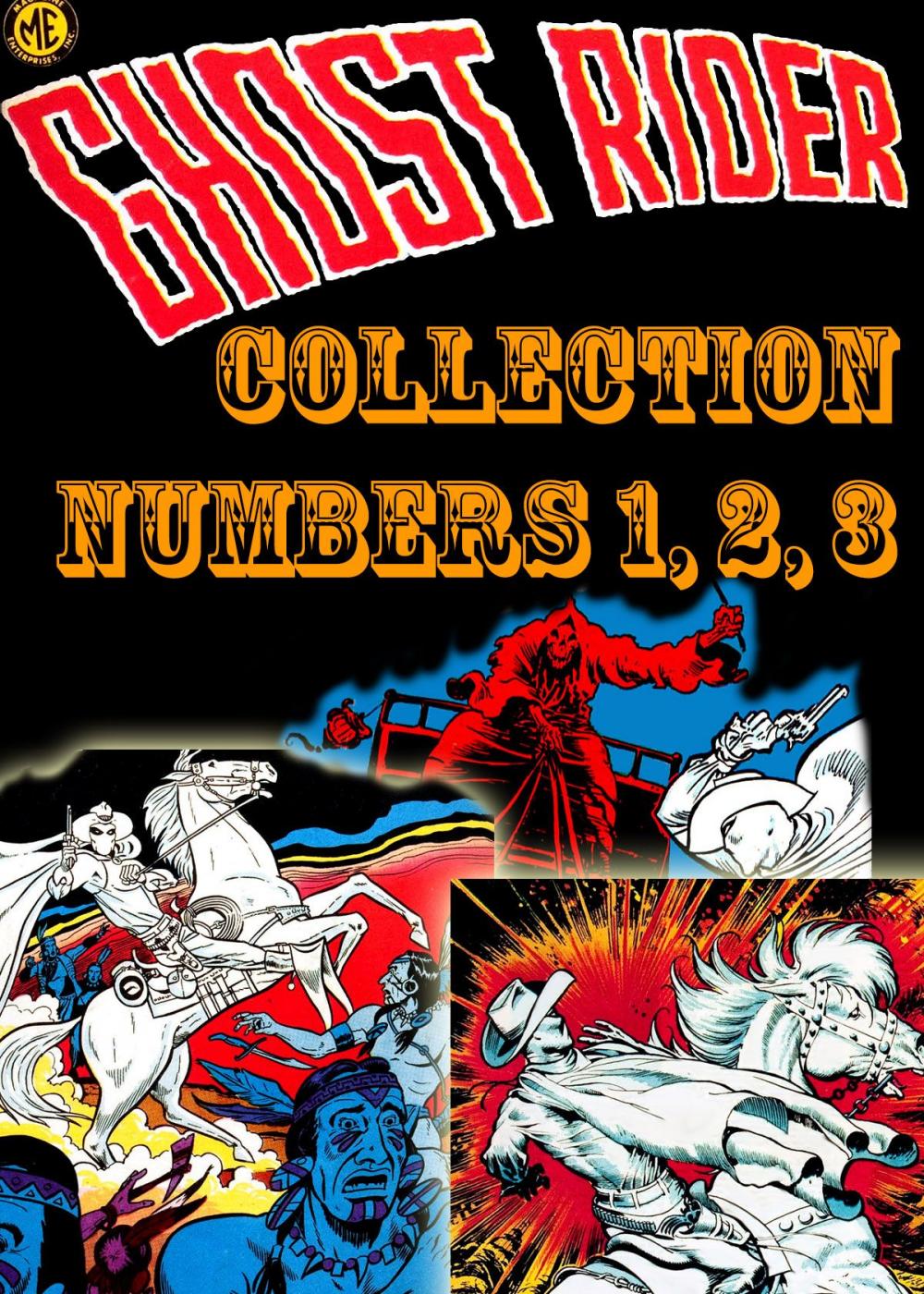 Big bigCover of The Ghost Rider Collection, Numbers 1, 2, 3