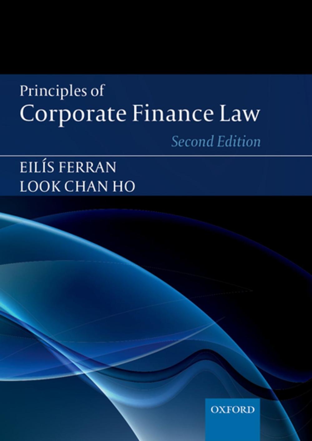 Big bigCover of Principles of Corporate Finance Law