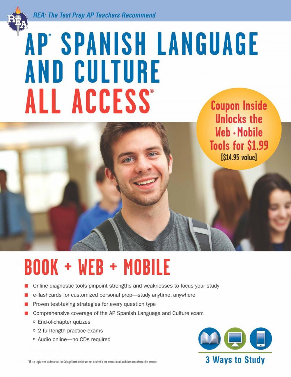 Big bigCover of AP Spanish Language and Culture All Access w/Audio