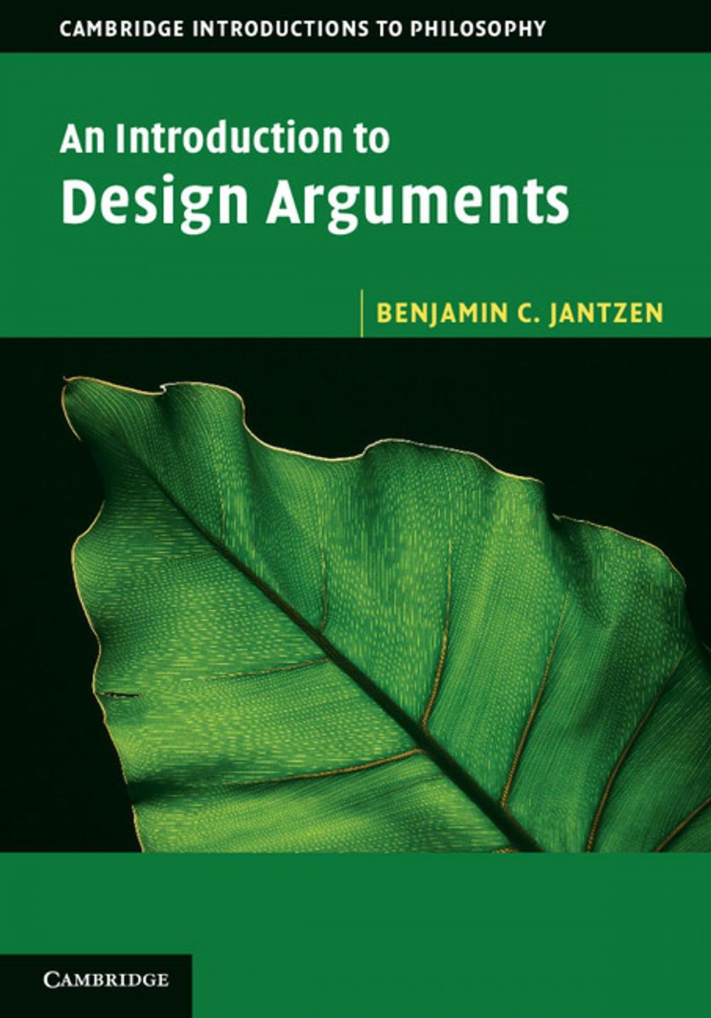 Big bigCover of An Introduction to Design Arguments