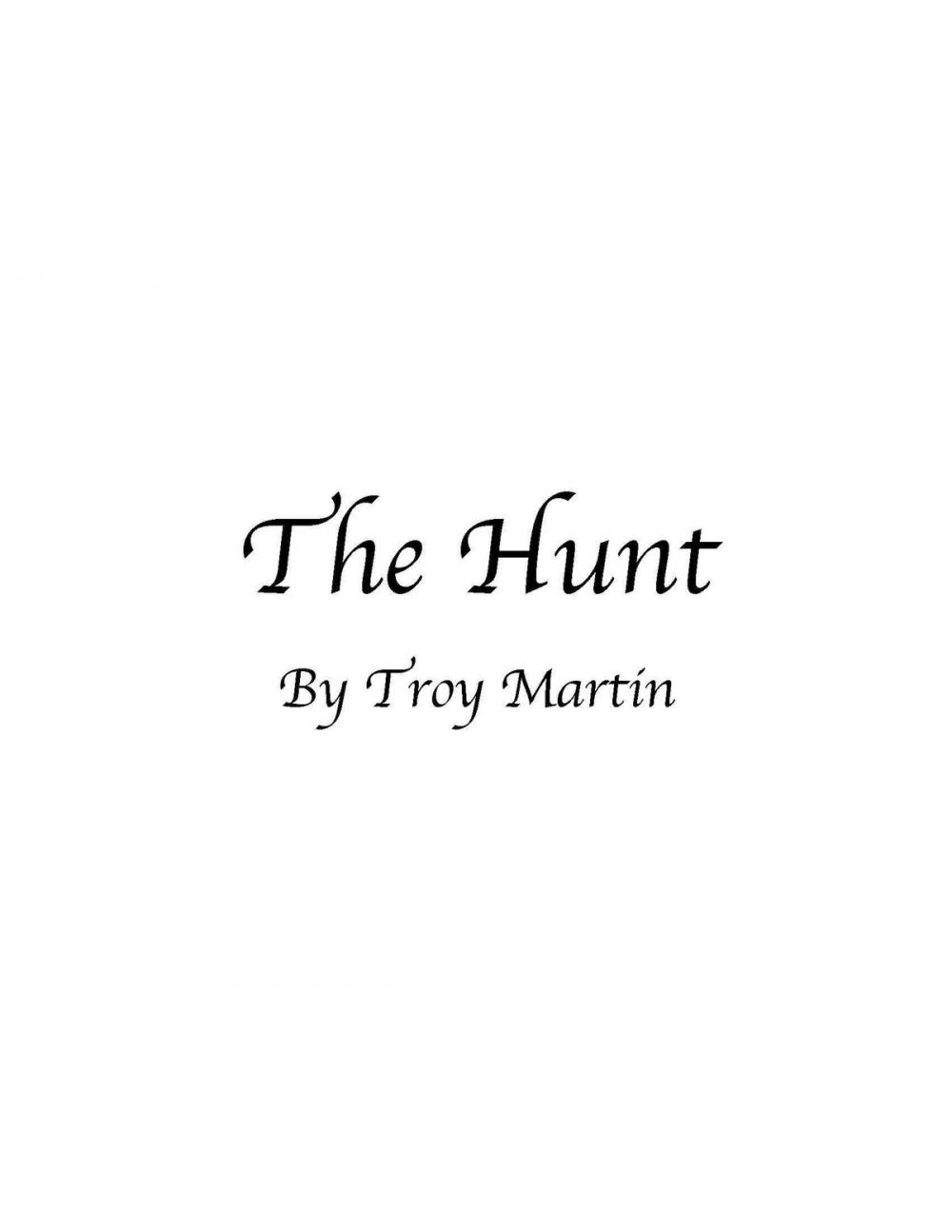 Big bigCover of The Hunt