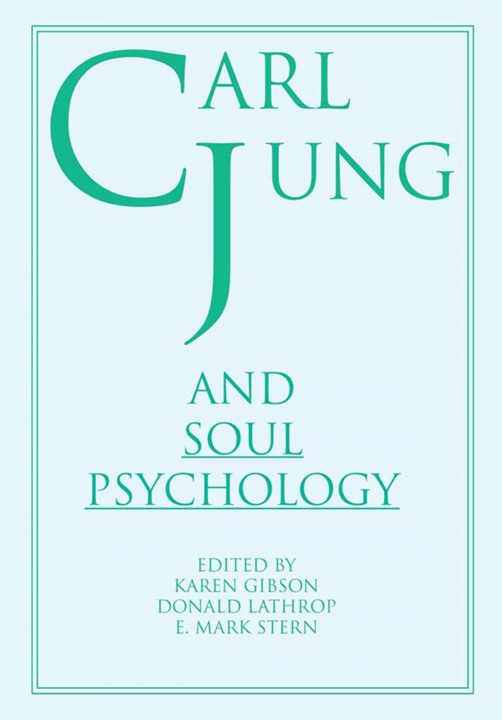 Big bigCover of Carl Jung and Soul Psychology
