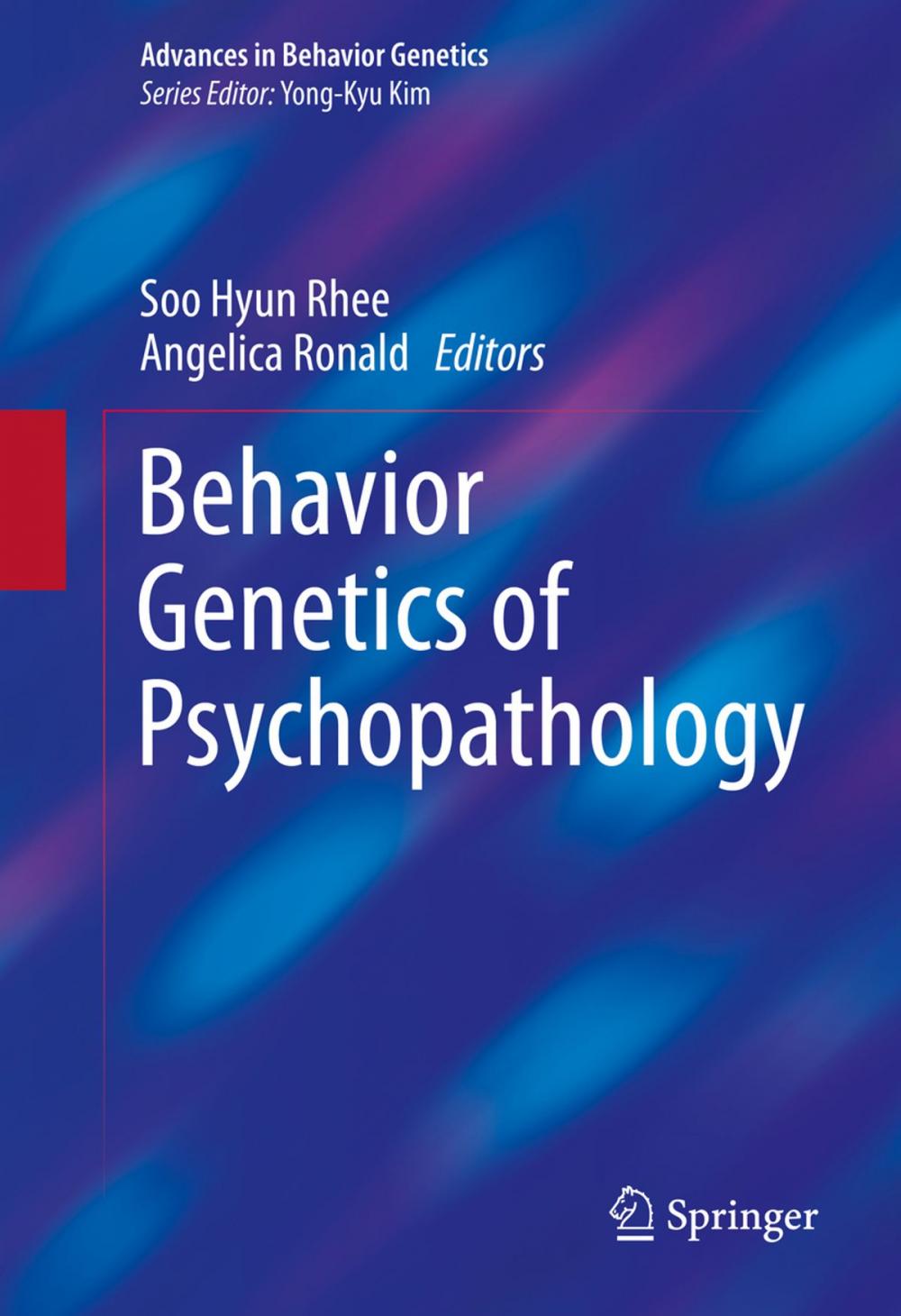 Big bigCover of Behavior Genetics of Psychopathology