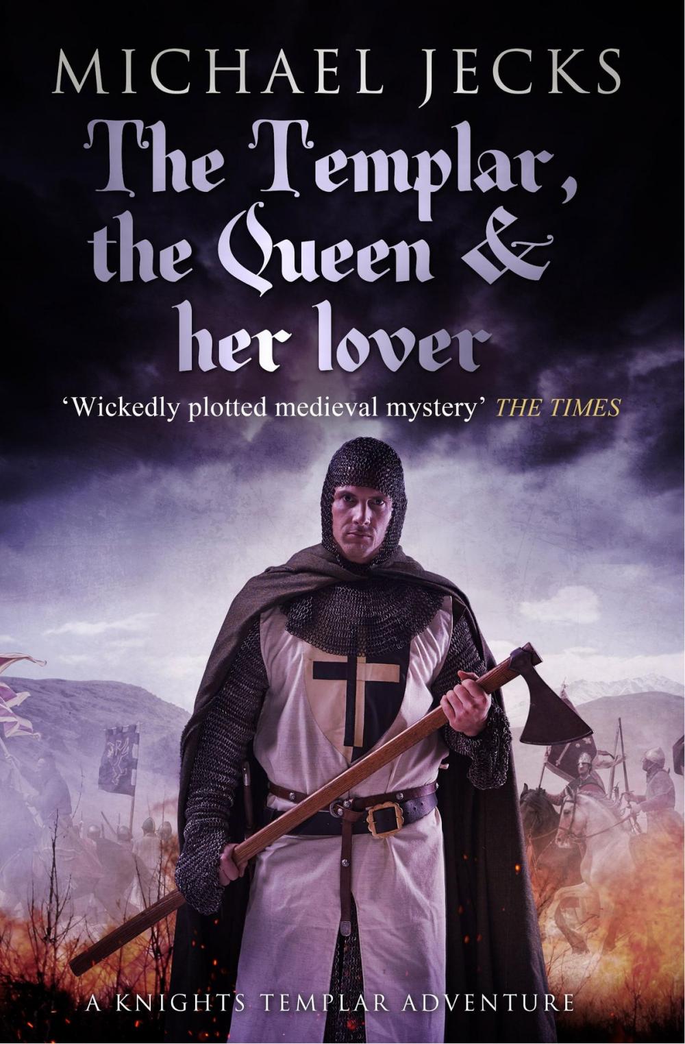 Big bigCover of The Templar, the Queen and Her Lover (Knights Templar Mysteries 24)