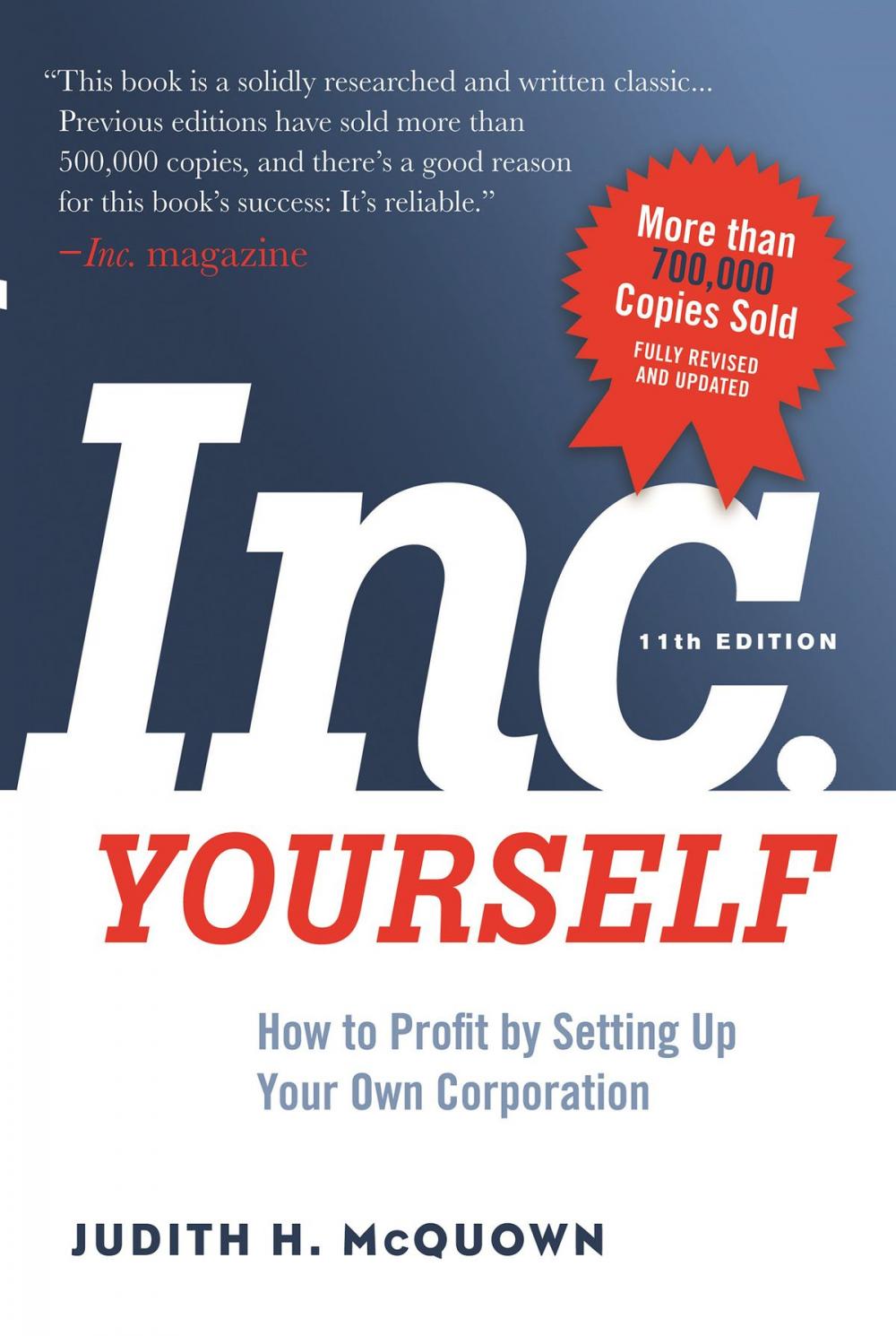 Big bigCover of Inc. Yourself, 11th Edition