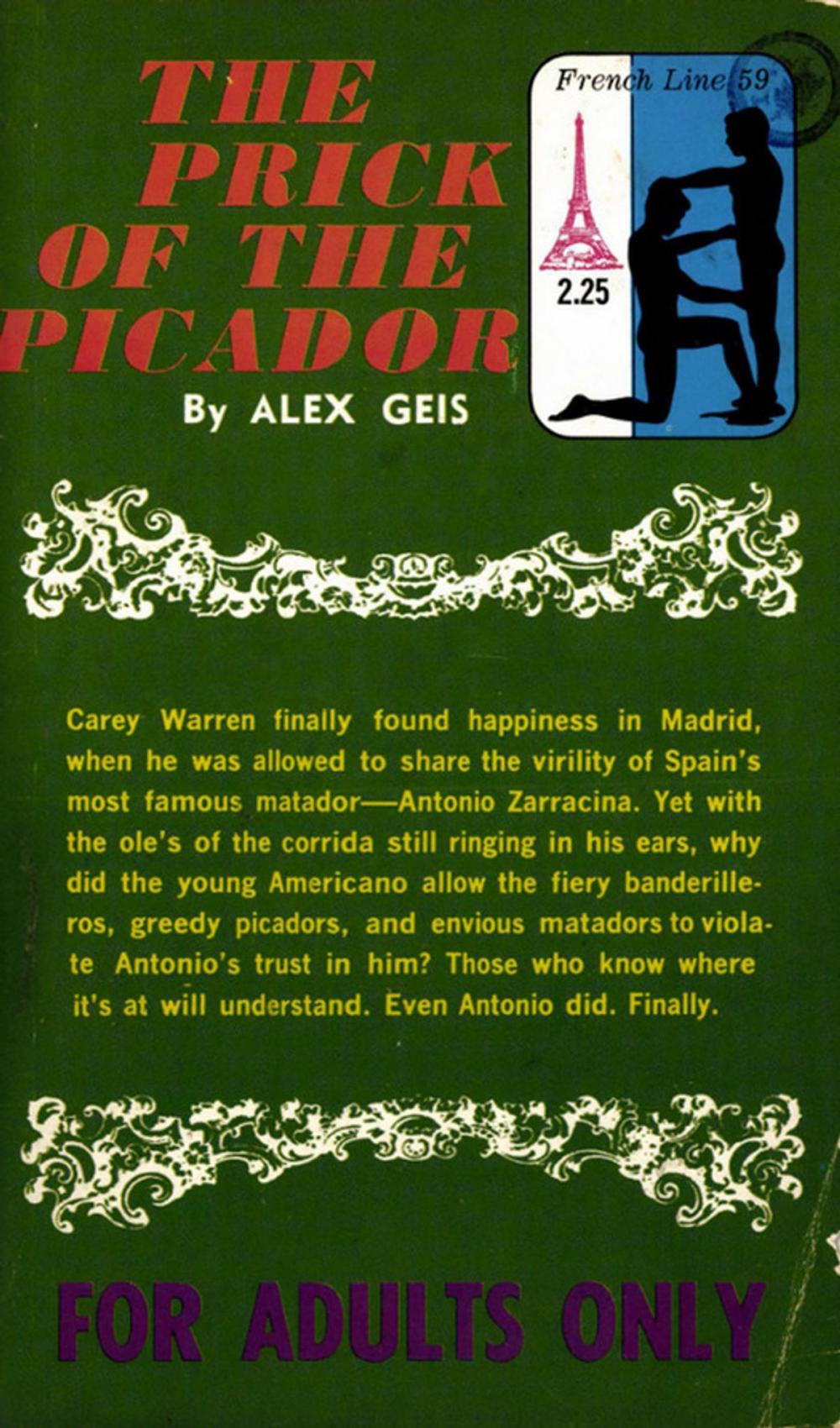 Big bigCover of The Prick Of The Picador