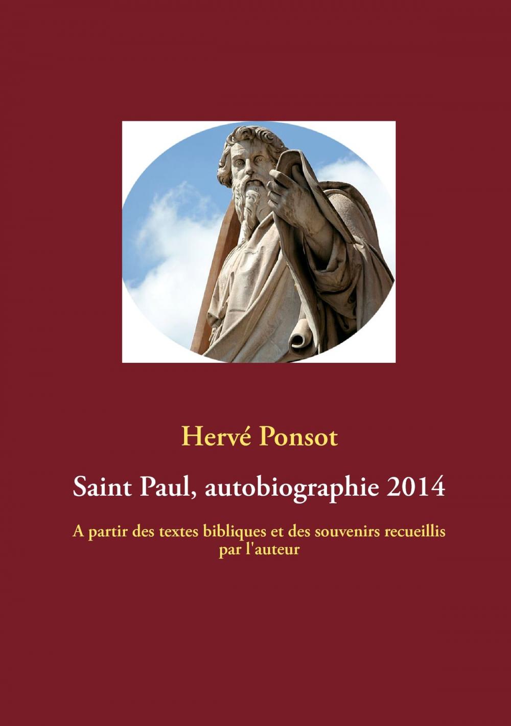 Big bigCover of Saint Paul, autobiographie 2014