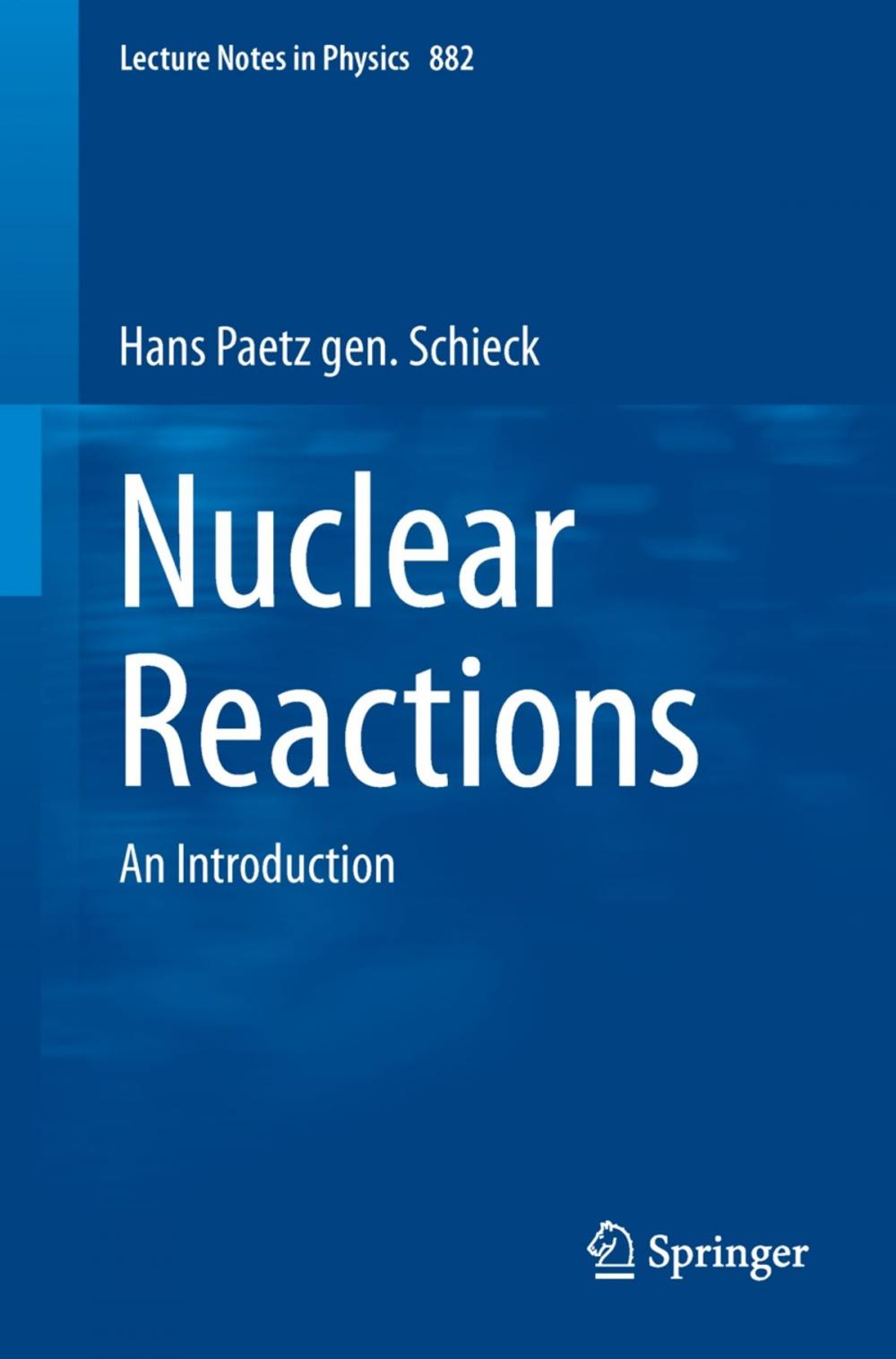 Big bigCover of Nuclear Reactions