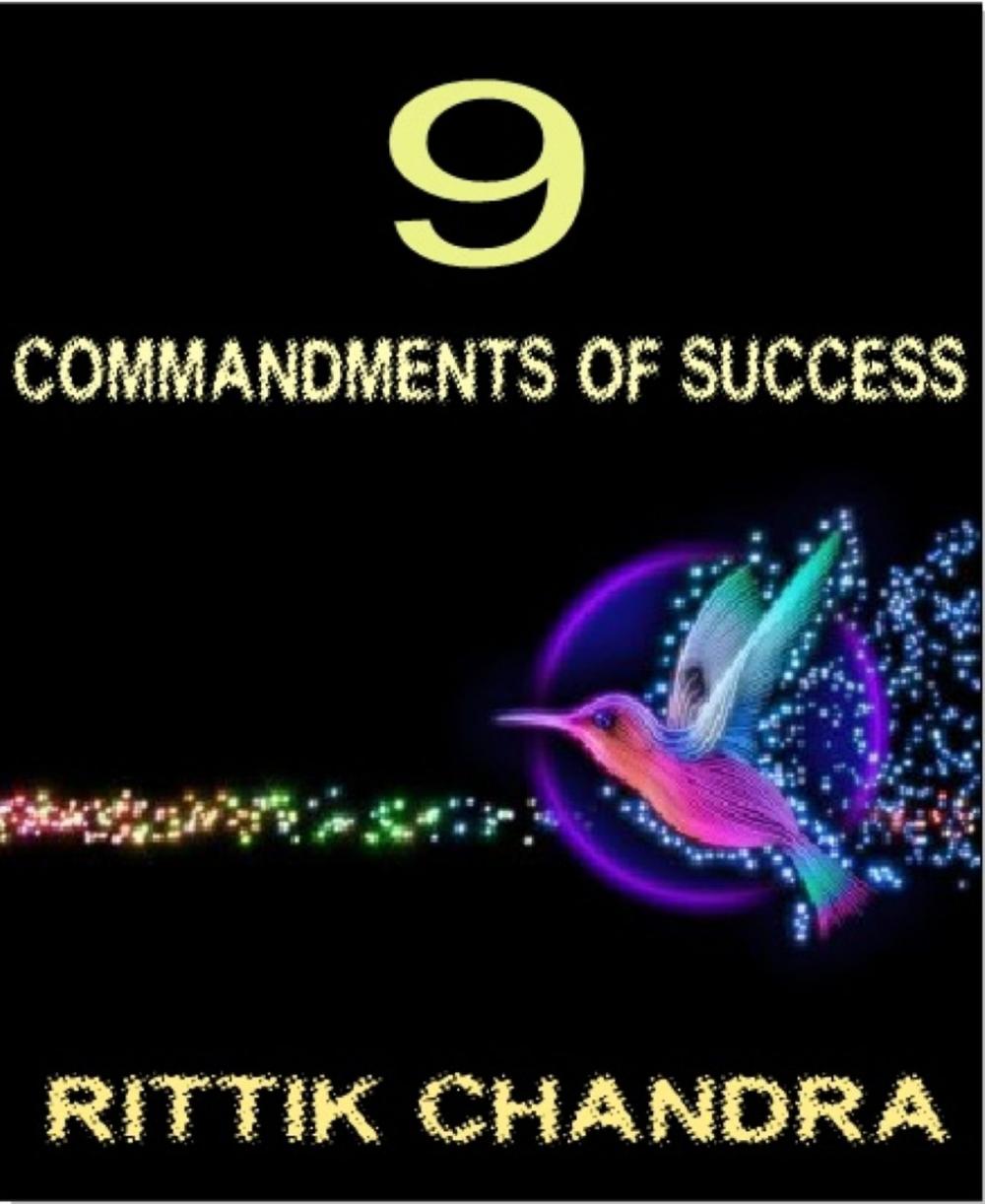 Big bigCover of 9 Commandments of Success