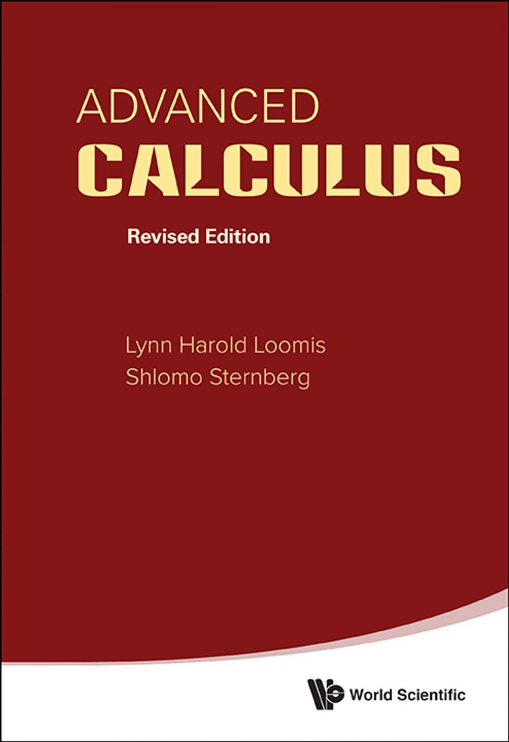 Big bigCover of Advanced Calculus