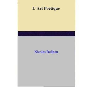 bigCover of the book L’Art Poétique by 