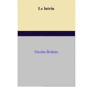 Book cover of Le lutrin