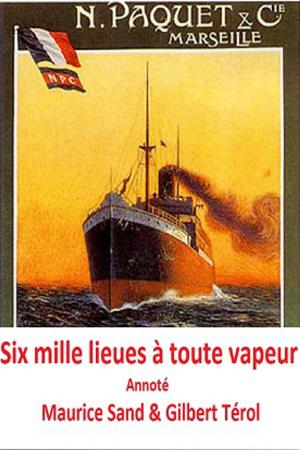 Cover of the book Six mille lieues à toute vapeur by Jules Janin
