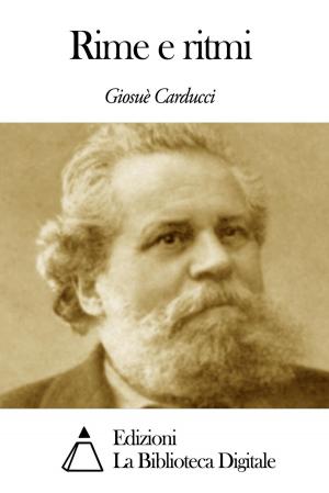 Cover of the book Rime e ritmi by Giovanni Boccaccio