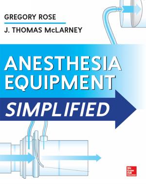 Book cover of Anesthesia Equipment Simplified