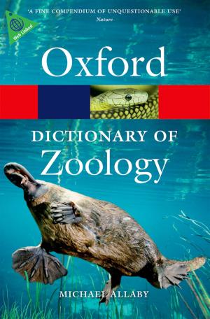 Cover of the book A Dictionary of Zoology by Yuval Shany