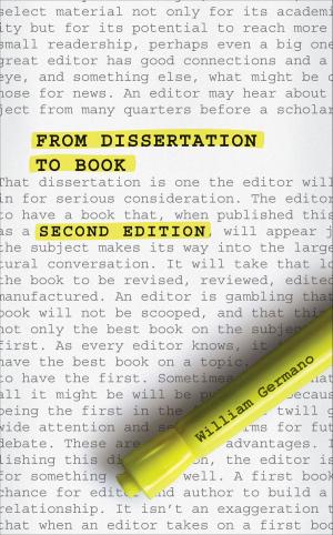 Cover of the book From Dissertation to Book, Second Edition by George E. Marcus, Michael M. J. Fischer