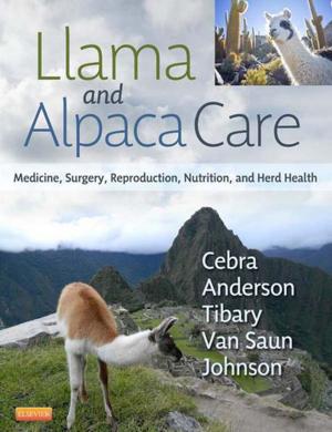 Cover of the book Llama and Alpaca Care - E-Book by Sterling West, MD, MACP, FACR
