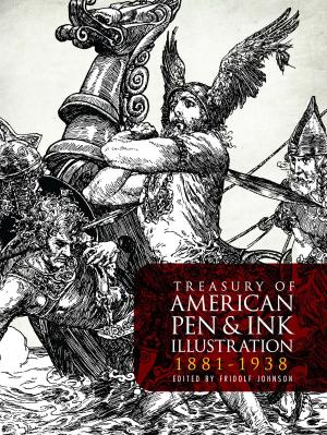 Cover of the book Treasury of American Pen & Ink Illustration 1881-1938 by Edward Warren Hoak, Willis Humphrey Church