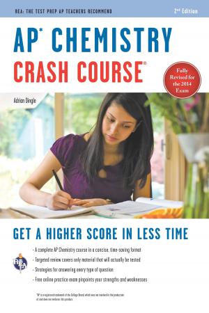 Cover of the book AP Chemistry Crash Course Book + Online by Veronica Garcia, Bertha Sevilla, Karolyn Rodriguez, Dr. Adina C. Alexandru, Ed.D.