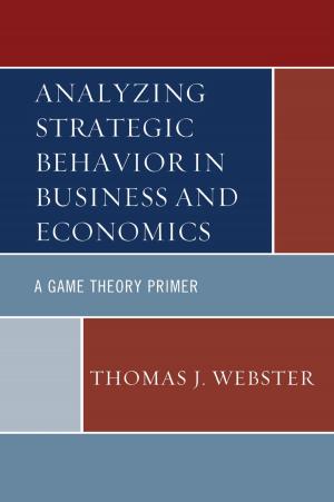 Book cover of Analyzing Strategic Behavior in Business and Economics